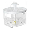 95oz/2.8L Pet Fountain, Electric Drinking Bowl Suitable for Multiple Pets, Colorless